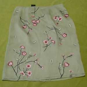 NWOT INC international concepts  silk skirt